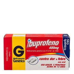 Ibuprofeno 400mg C/10caps