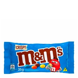M_m Crispy Ao Leite 35g