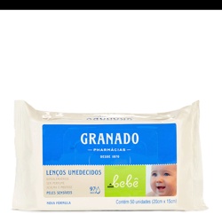 Lenco Umidecido Granado 50un P Sensivel