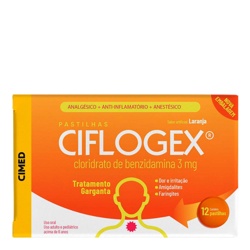 Ciflogex 3mg C/12 Past Laranja