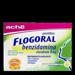 Flogoral Past C/12 Laranja