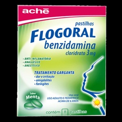 Flogoral 3mg Menta C/8 Past
