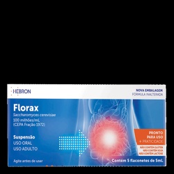 Florax Adulto C/ 5 Flaconetes