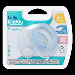 Chupeta Lolly Color Sil Ort T2 Azul