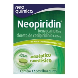 Neopiridim C/12 Patilhas