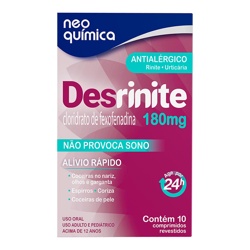 Desrinite 180mg 10comp
