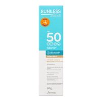 Protetor Sol Facial Fps 50 Bege Claro 60g