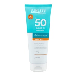 Protetor Sol Sunless Fps50 200gr Toque Seco