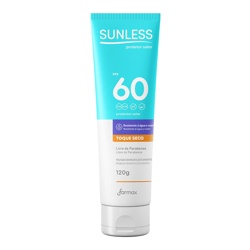 Protetor Sol Sunless Fps60 120gr Toque Seco