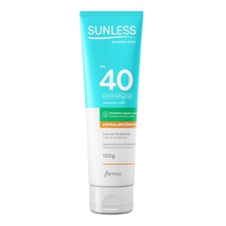 Protetor Sol Sunless Fps40 120gr