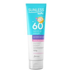 Protetor Sol Sunless Fps60 120gr Baby Seco