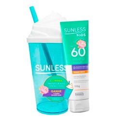Protetor Sol Sunless Fps60 120gr Kids Copo