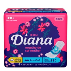 Absorvente Diana Suave S/ab C/08un
