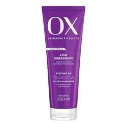 Shampoo Ox 240ml Fiber Liso Absoluto