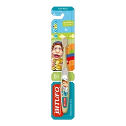 Escova Dental Bitufo Cocorico 2-5 Anos