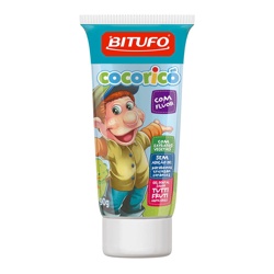 Creme Dental Bitufo Gel Tuti Frutti C/fluor 90g