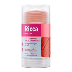 Bastao Facial Argila Vermelha Ricca