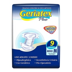 Fralda Geriatex Plus M 9un