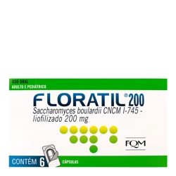Floratil 200mg C/6 Caps.