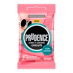 Preservativo Prudence Chiclete C/3un