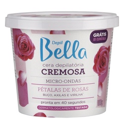 Cera Depil Bella Pote Rosa 100g