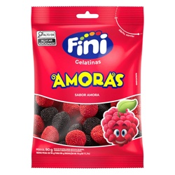 Fini Balas Gelatina Amoras 100g