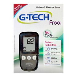 Kit Medidor De Glic G-tech Free No Code