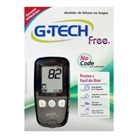Kit Medidor De Glic G-tech Free No Code