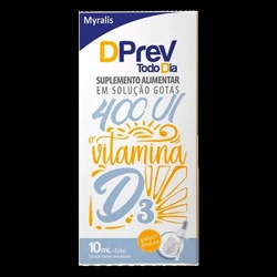 Dprev Todo Dia 400ui Gotas 10ml