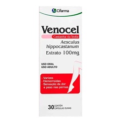 Venocel 100mg C/30caps