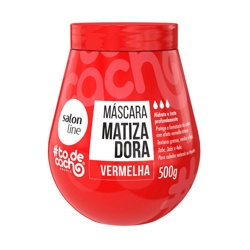 Mascara Salon Line Matiz Vermelha 500g