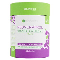Bioroots Resveratrol 80mg C/60 Caps