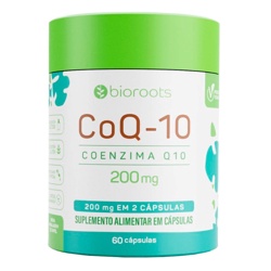 Bioroots Coenzima Q10 200mg C/60 Caps