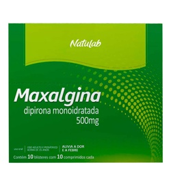 Maxalgina 500mg Cartela 10comp