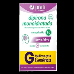Dipirona Sodica 1g C/20cprs