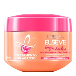 Creme Trat Elseve 300ml Longo Sonhos