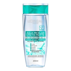Agua Micelar Efeito Matte 200ml Loreal