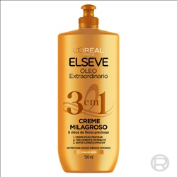 Creme Pentear Elseve 500ml Oleo Extra 3x1