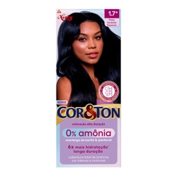 Tintura Cor_ton 1.7 Preto Azulado S/amonia