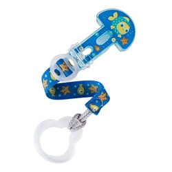 Prendedor De Chupeta Mam Azul Clip