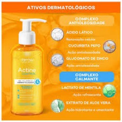 Actine Gel Limpeza Control 140g