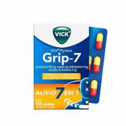 Vick Pyrena Grip-7 Env 10caps