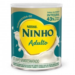 Leite Ninho Semi Desnatado Adulto 350gr