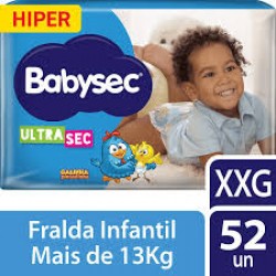 Fralda Babysec Hiper Xxg C/48