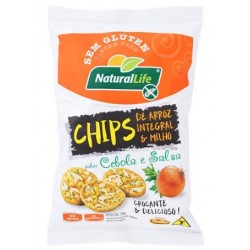 Chips Arroz/milho Ceb/salsa Nat.life 70g