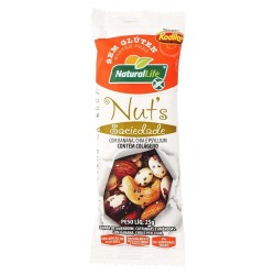 Nuts Banana S/gluten Nat.life 25g