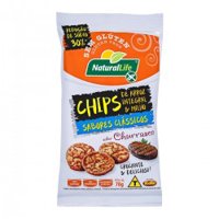 Chips Arroz/milho Churrasco Nat.life 70g