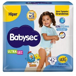 Fralda Babysec Hiper Xxxg C/42
