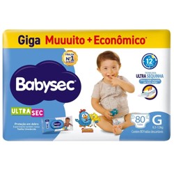 Fralda Babysec Giga G C/80