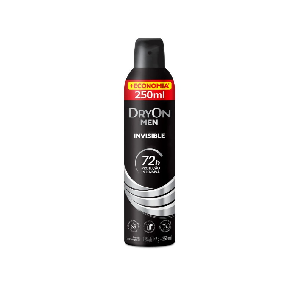 Desodorante Dryon Aero 250ml Ivinsible Men 72h